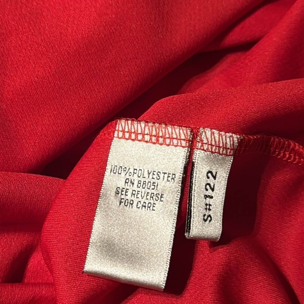Men's Red T-Shirt XL - Picture 4 of 7